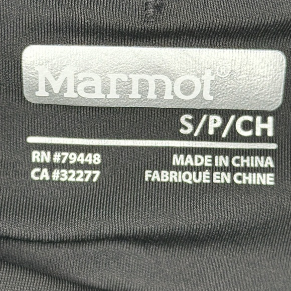 Marmot Women’s Primaloft Quilted Capri Leggings Black Small - Picture 7 of 12